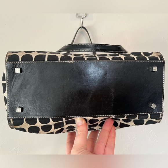 Vintage Kate Spade New York Canvas Printed Shoulder Bag - Picture 5 of 15